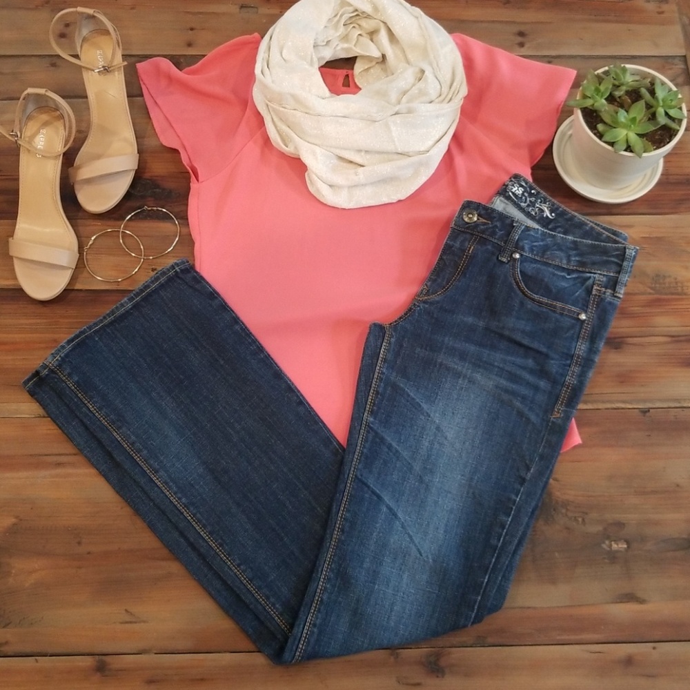 Express flare jeans